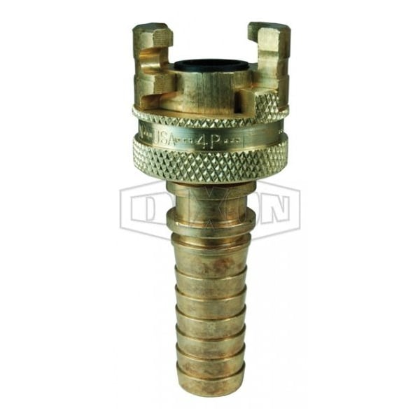 THOR COUPLER, 1/2 in BARB, BRASS 200895-4